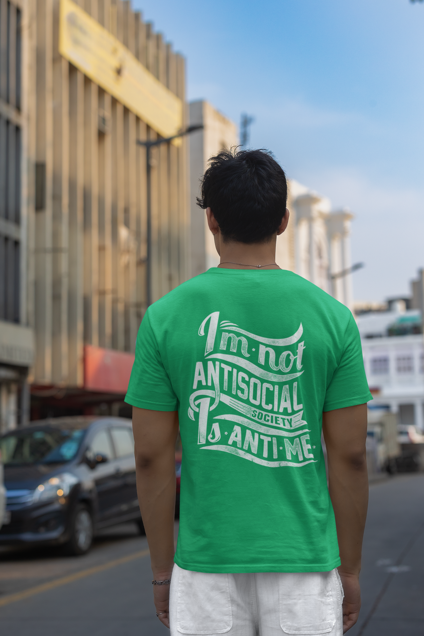 Remera Im not antisocial