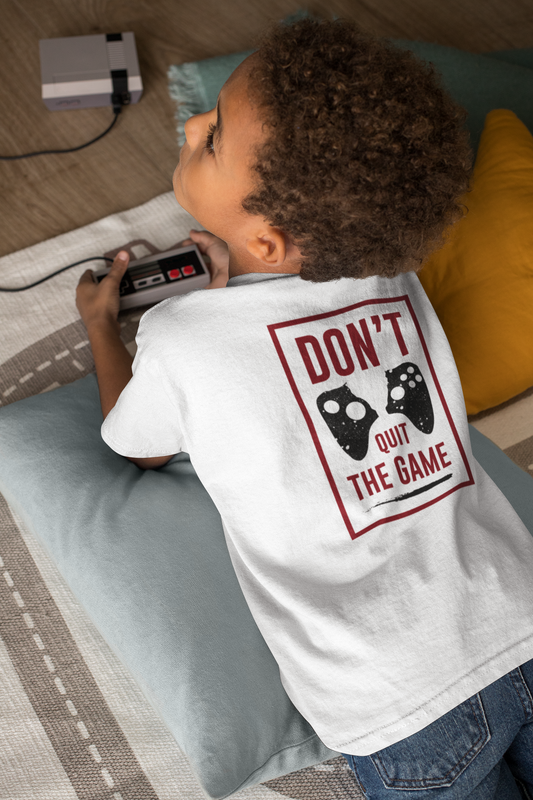 Remera Don't quit the game