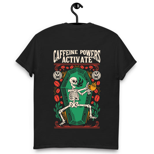 Remera Caffeine Powers Activate