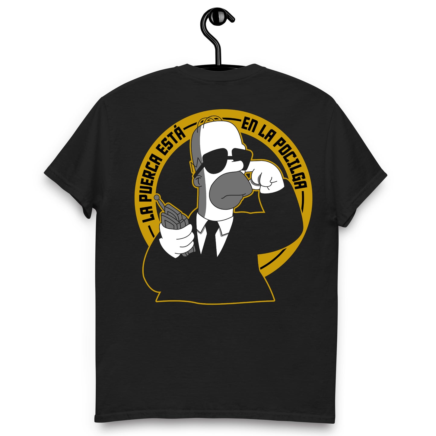 Remera La puerca esta en la pocilga