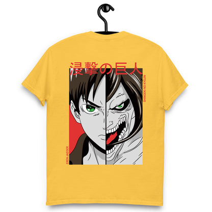 Remera Ataque a los titanes - Eren Yeager