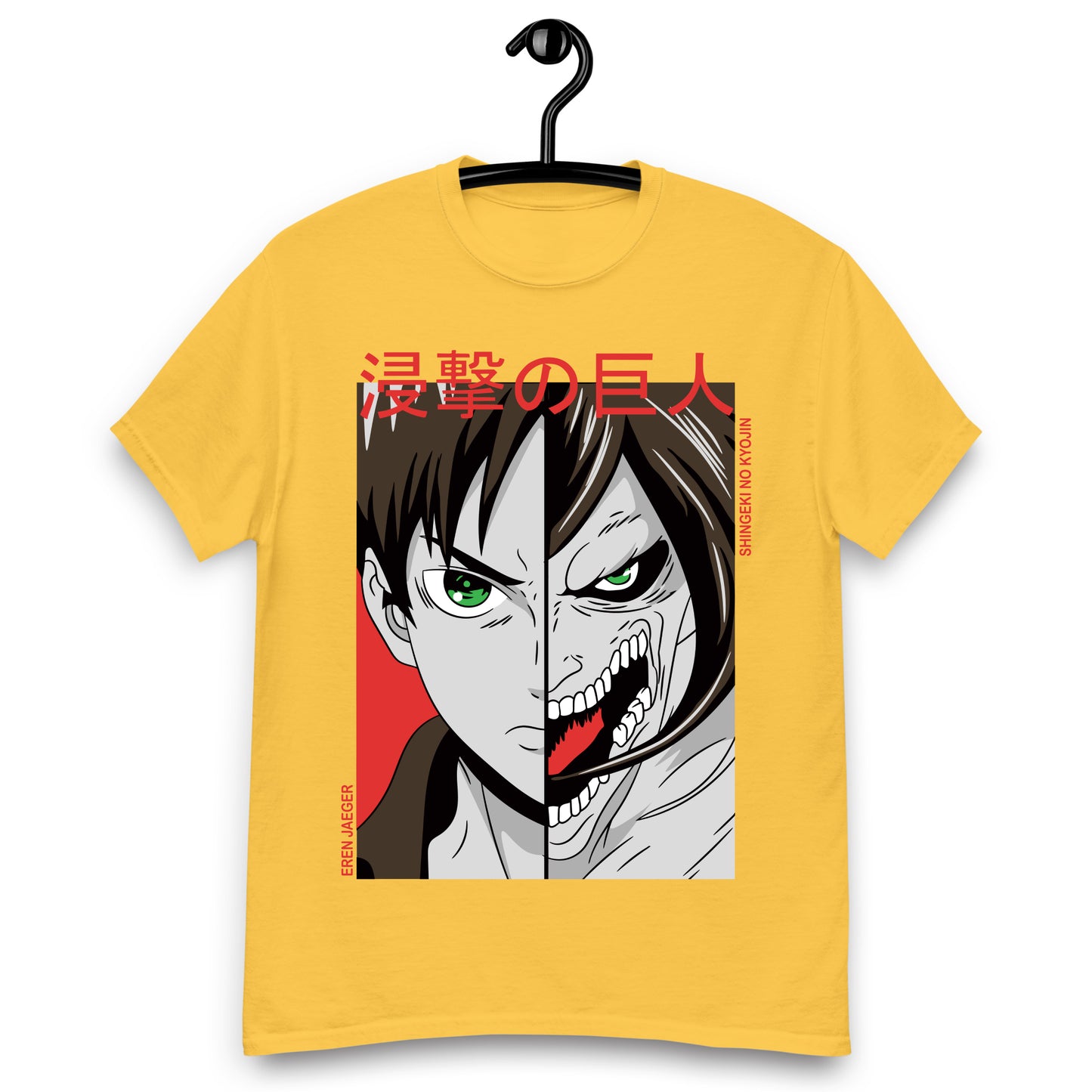 Remera Ataque a los titanes - Eren Yeager