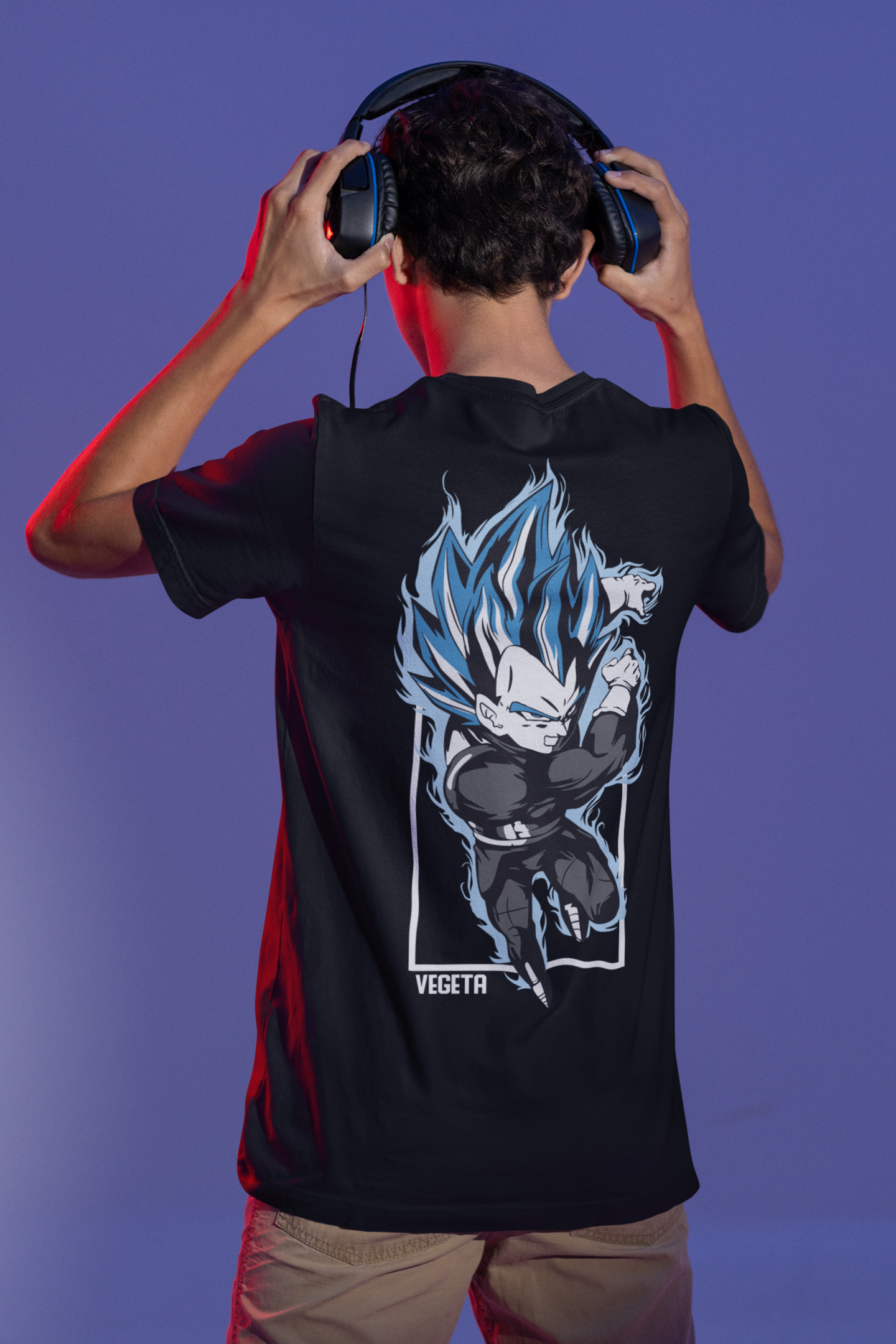 Remera Vegeta - Dragon ball