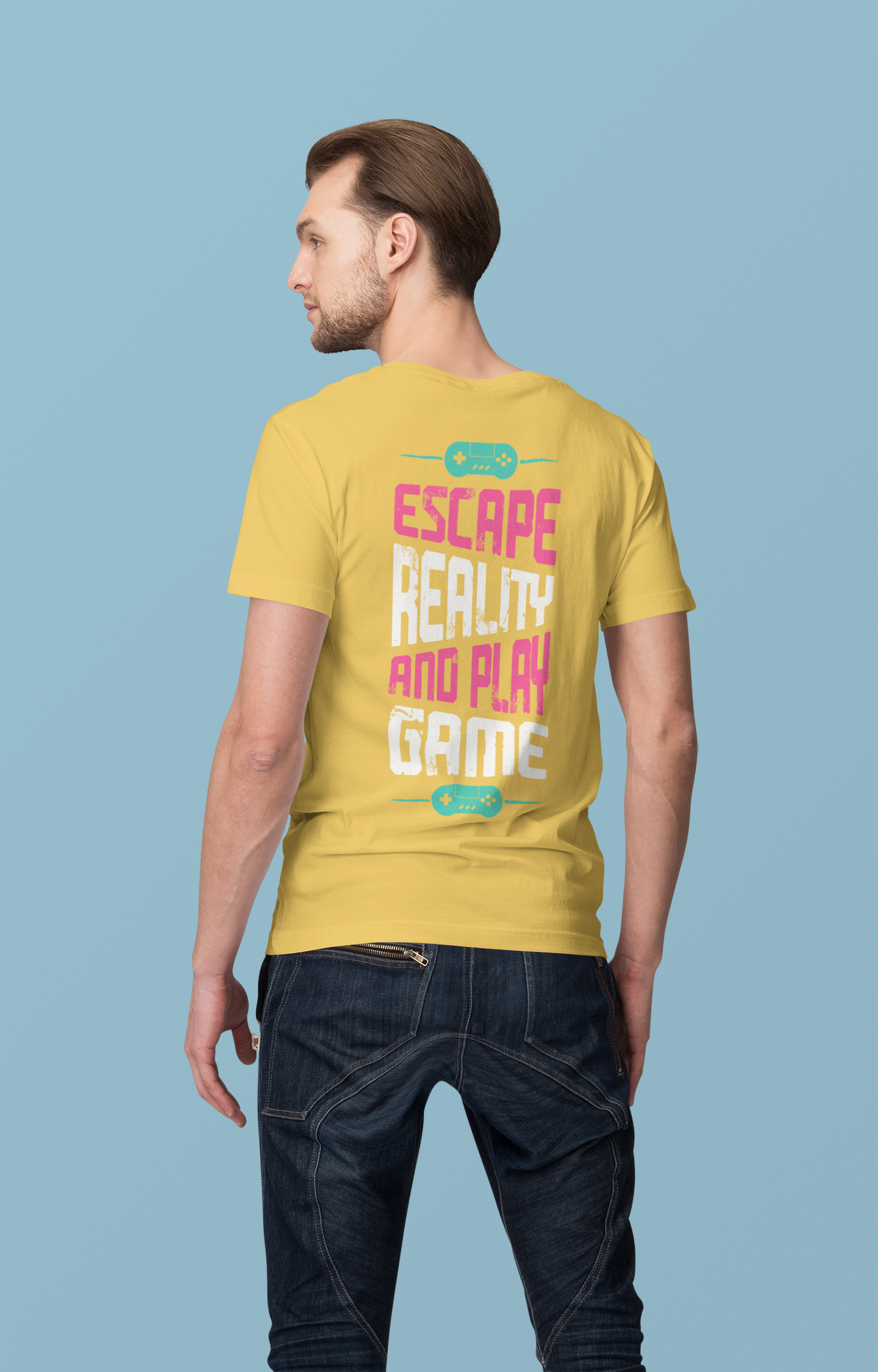 Remera Escape reality and play game