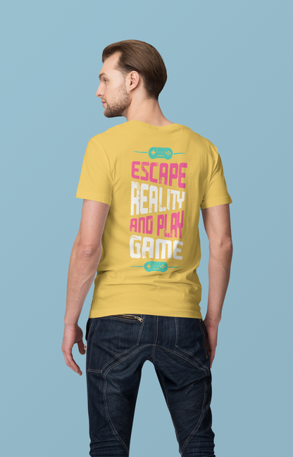 Remera Escape reality and play game