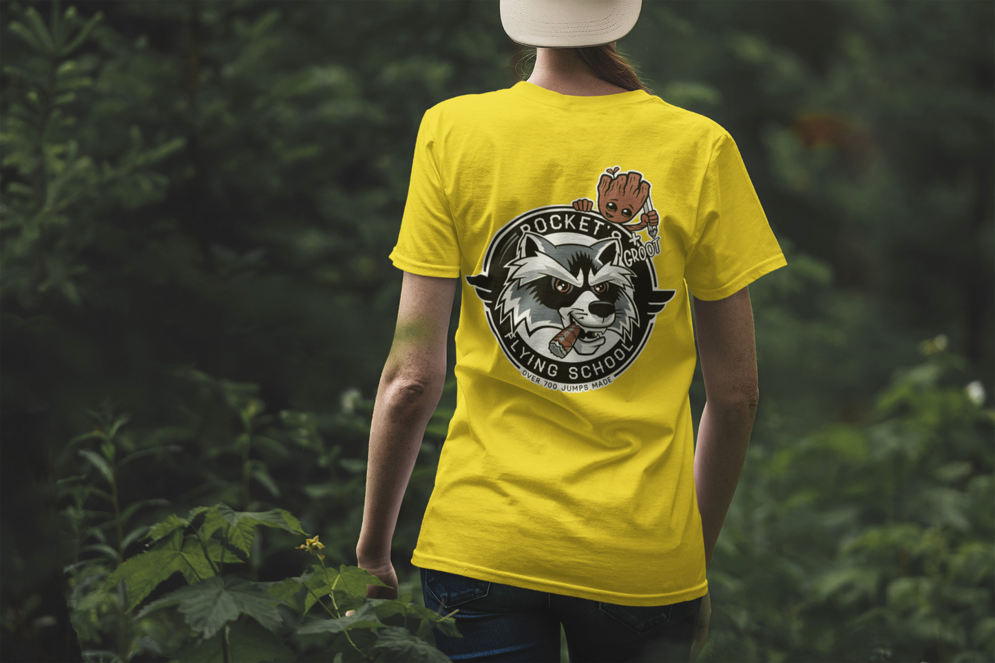 Remera Rocket + Groot