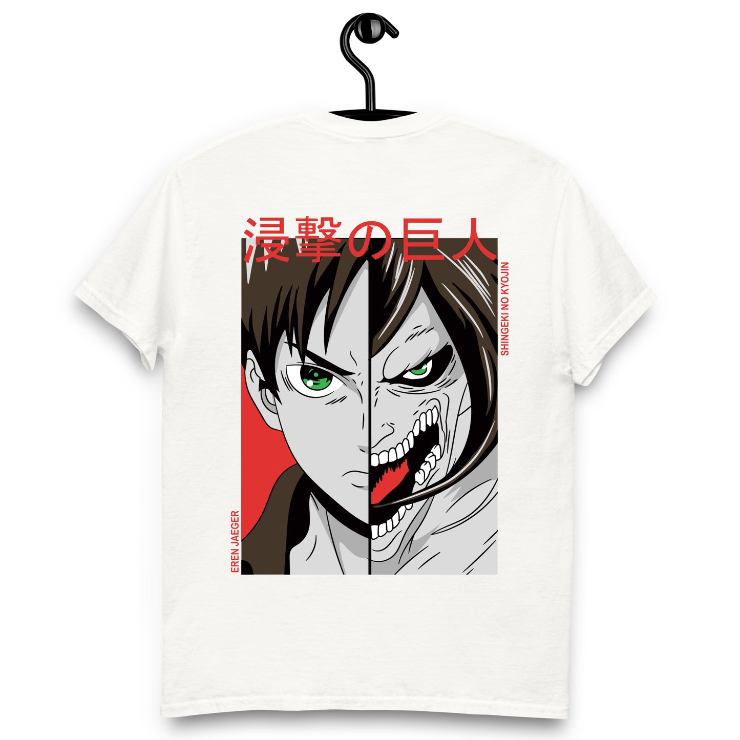 Remera Ataque a los titanes - Eren Yeager