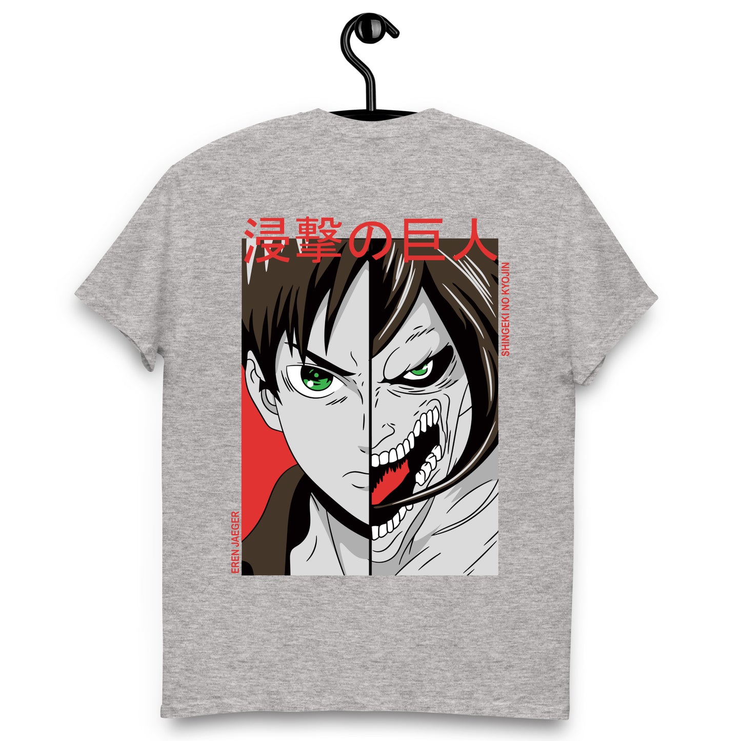 Remera Ataque a los titanes - Eren Yeager