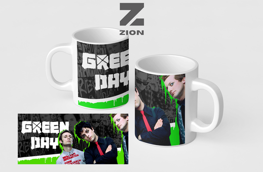 Taza Green day