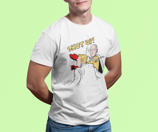 Remera Shut up