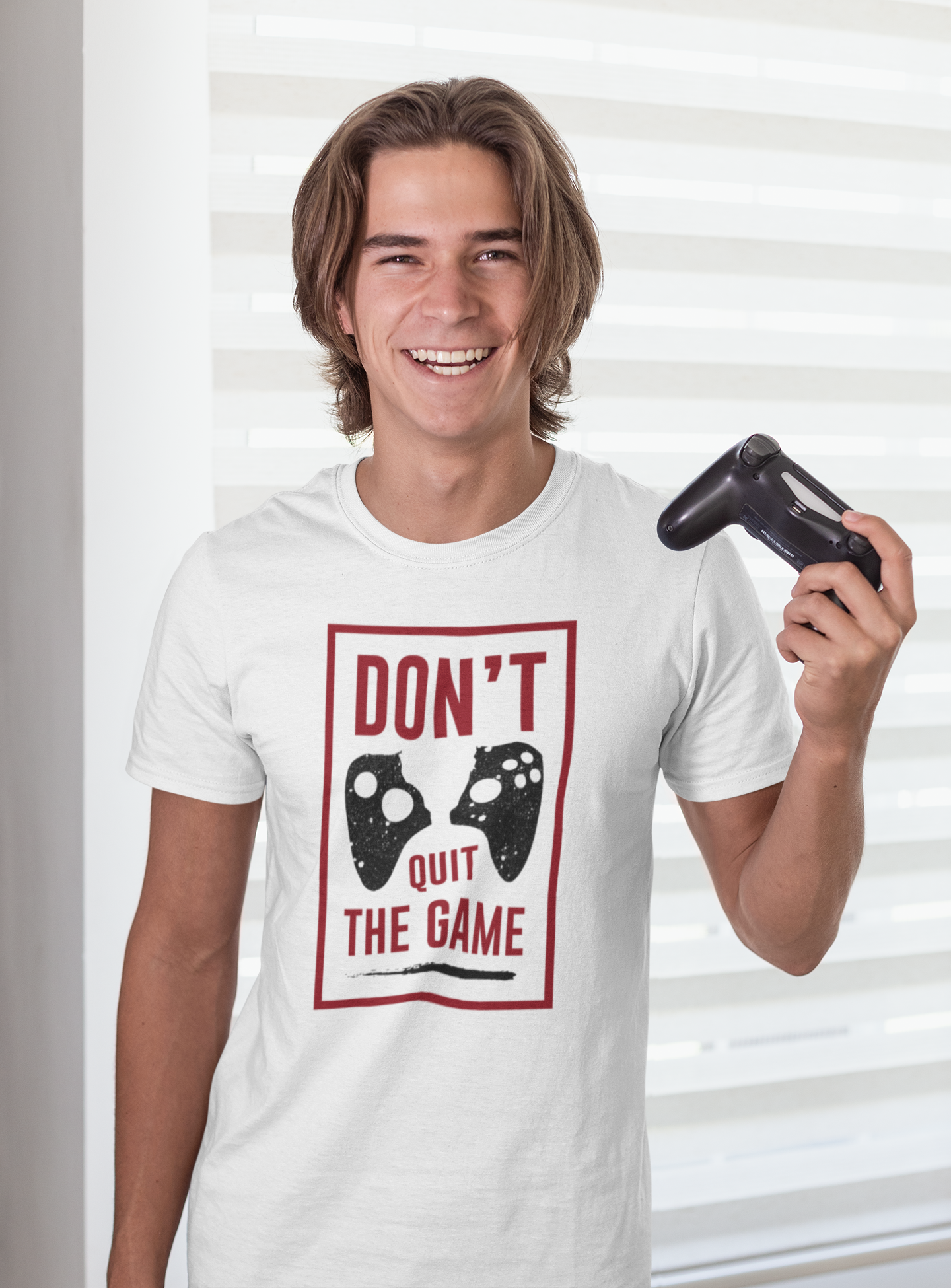 Remera Don't quit the game