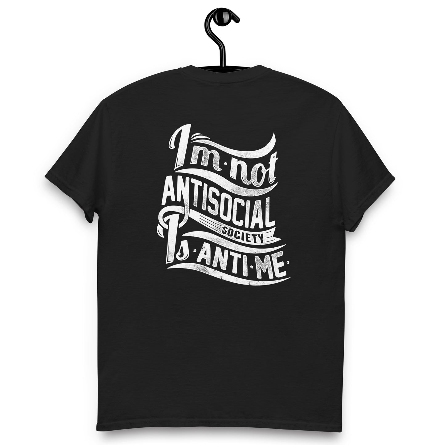 Remera Im not antisocial