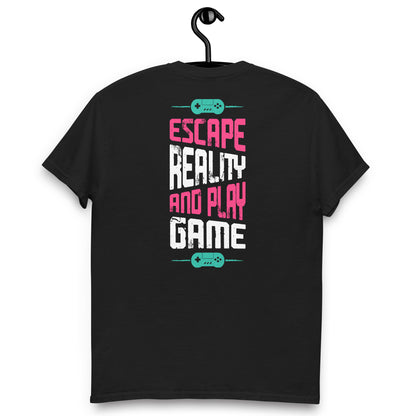 Remera Escape reality and play game