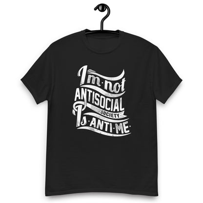 Remera Im not antisocial