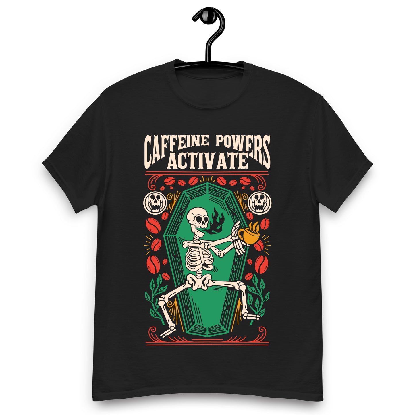 Remera Caffeine Powers Activate