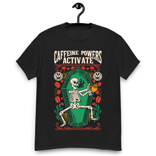 Remera Caffeine Powers Activate