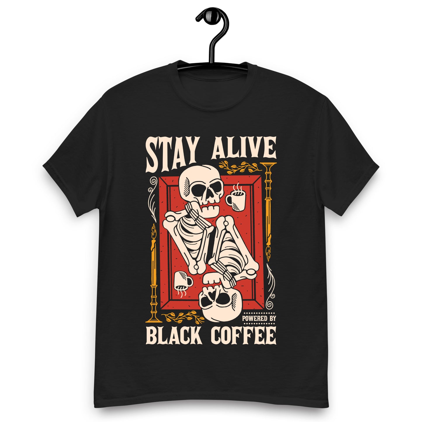 Remera Stay Alive Black Coffee