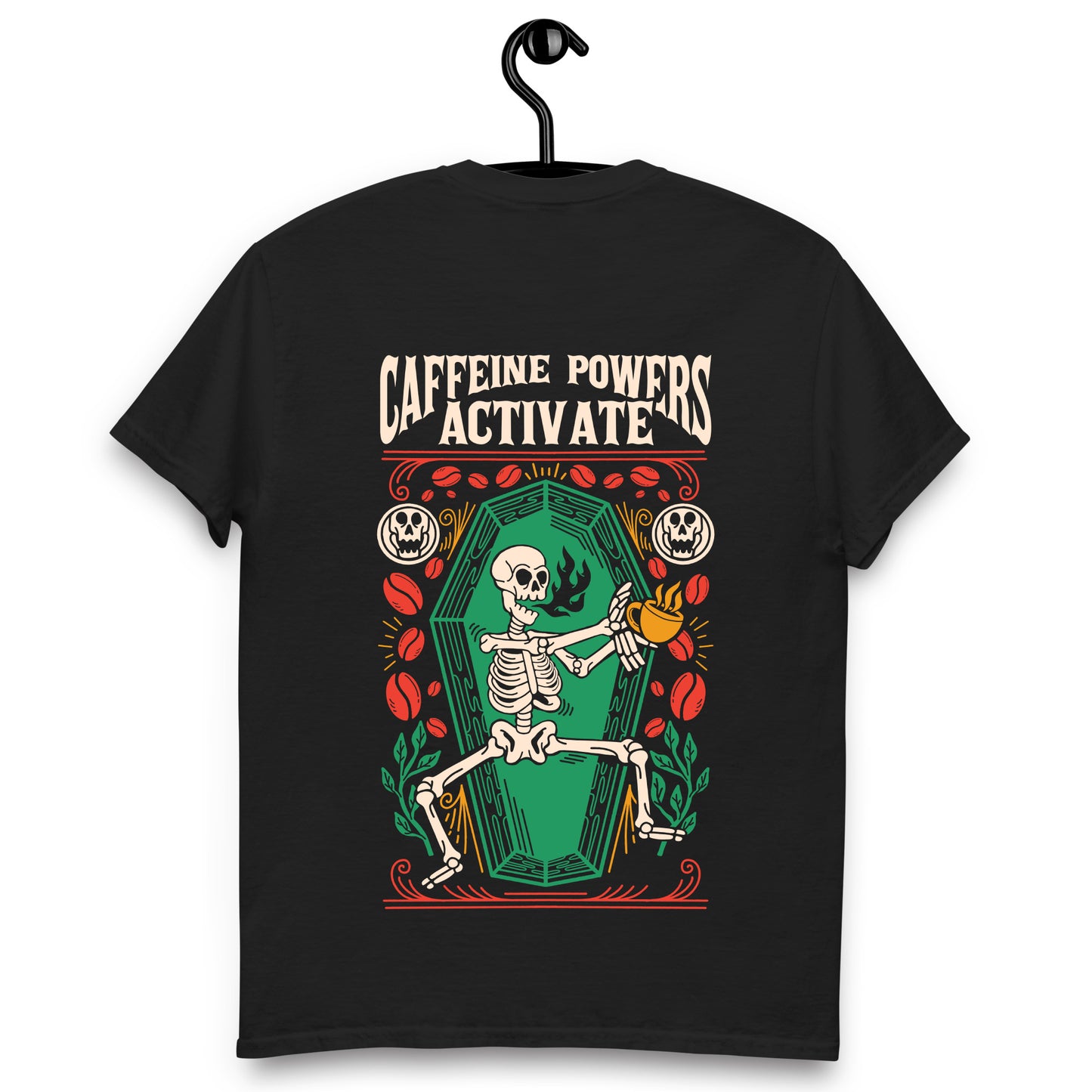 Remera Caffeine Powers Activate