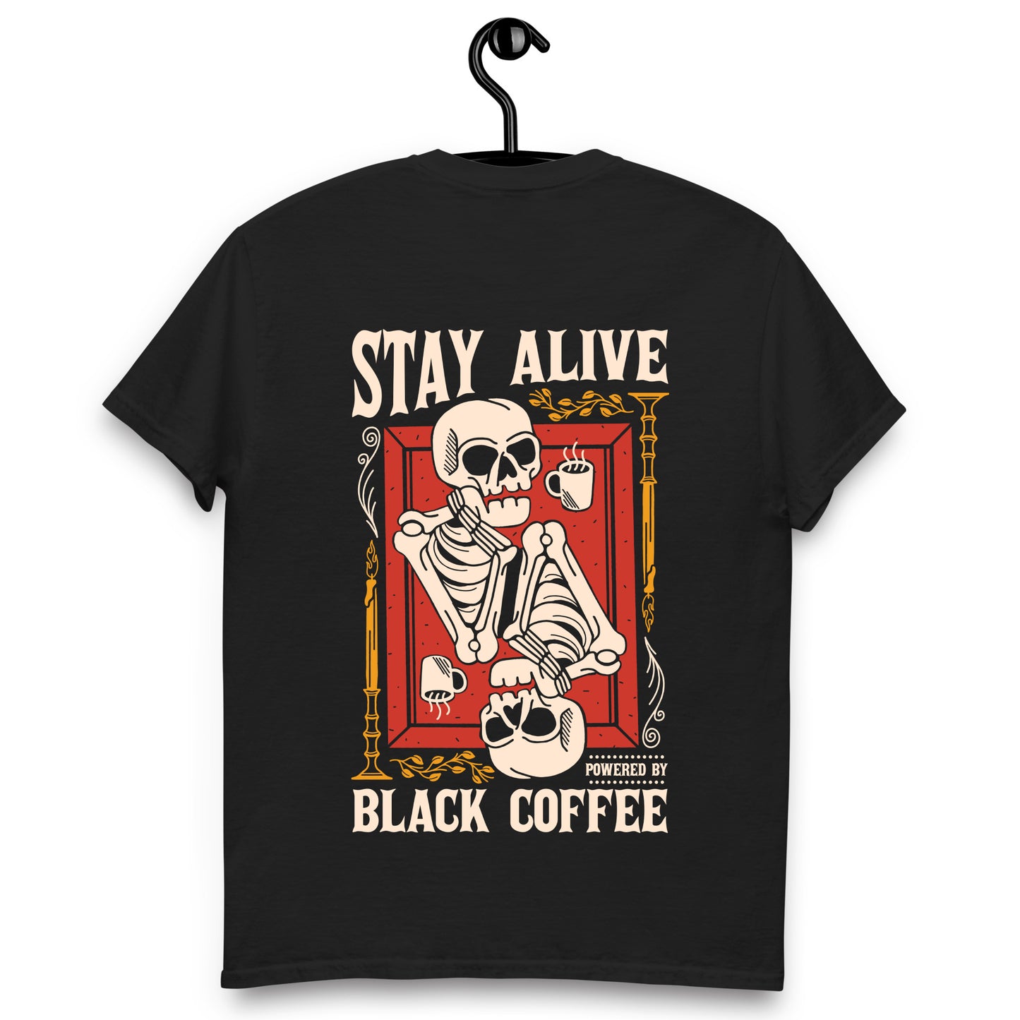 Remera Stay Alive Black Coffee