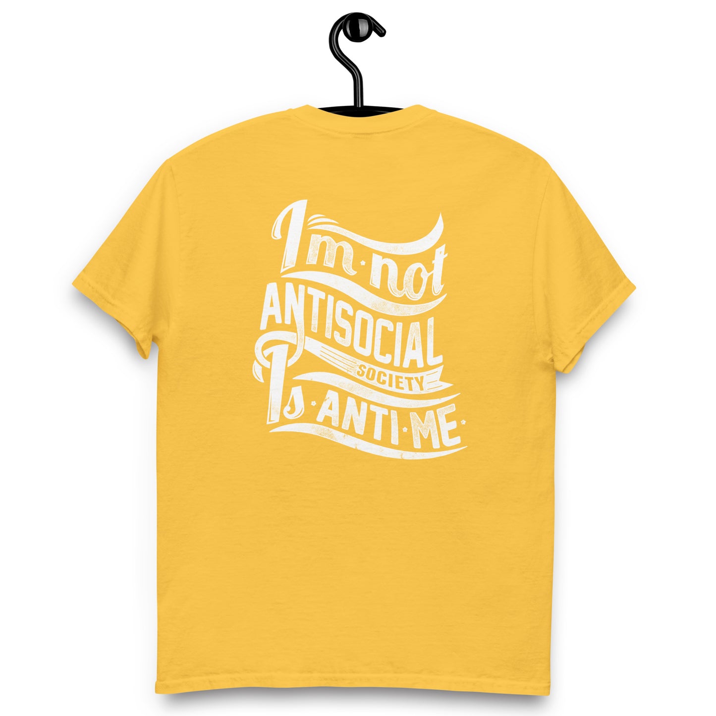 Remera Im not antisocial