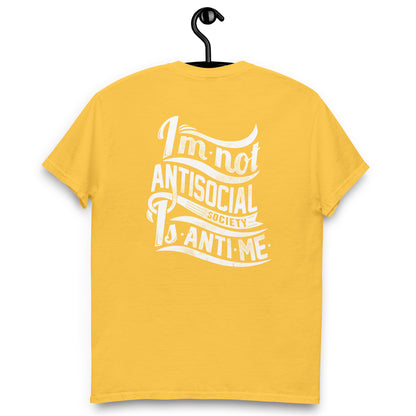 Remera Im not antisocial