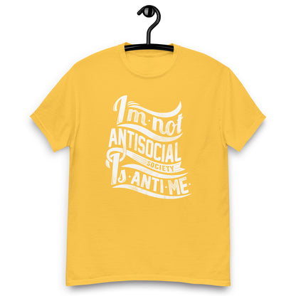 Remera Im not antisocial