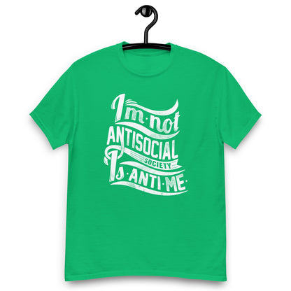 Remera Im not antisocial