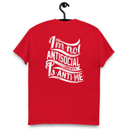 Remera Im not antisocial