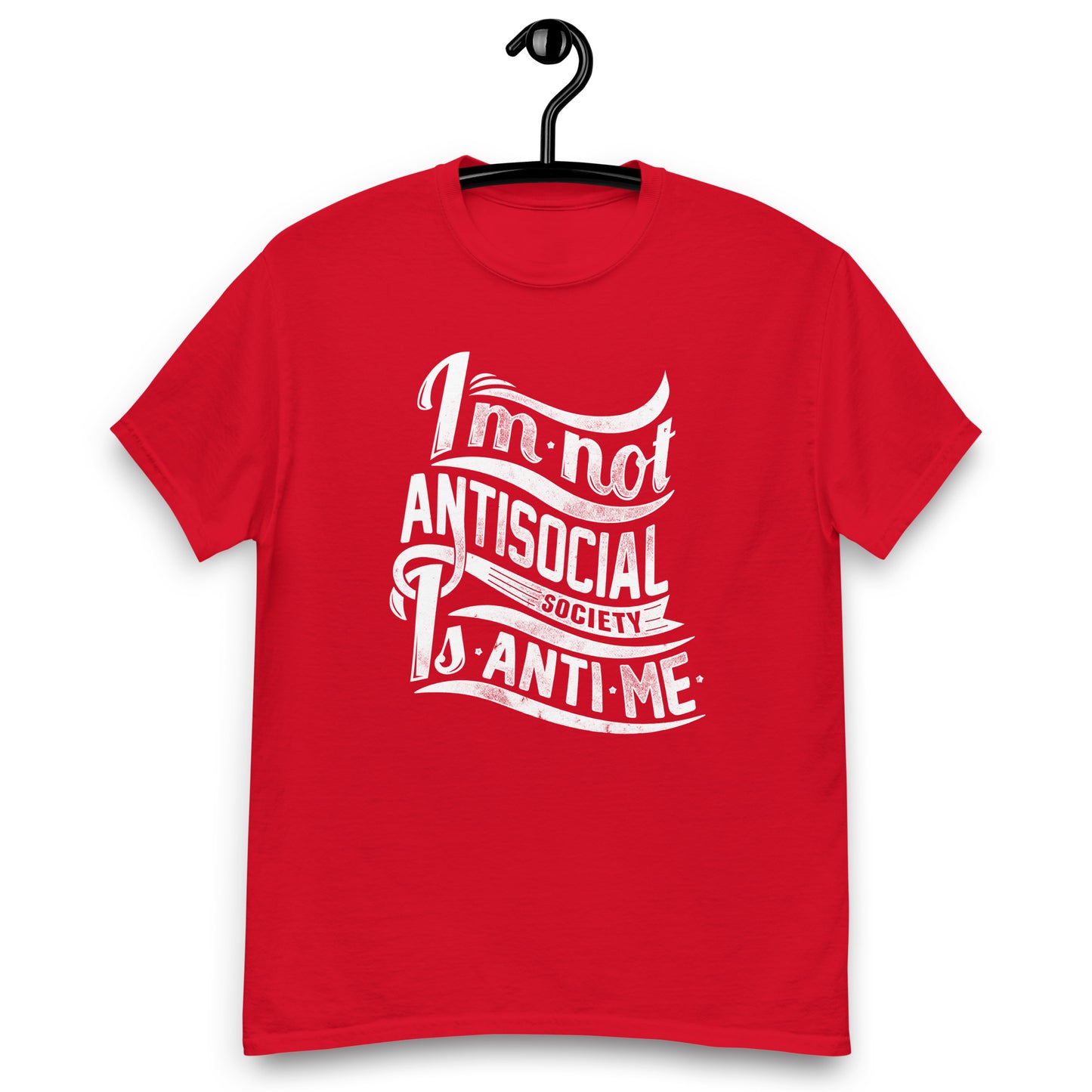 Remera Im not antisocial
