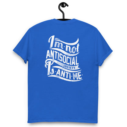 Remera Im not antisocial
