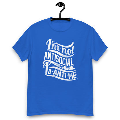 Remera Im not antisocial