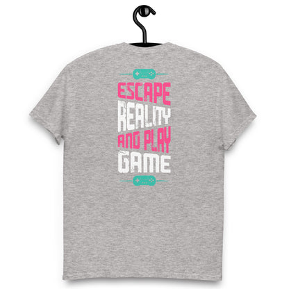 Remera Escape reality and play game