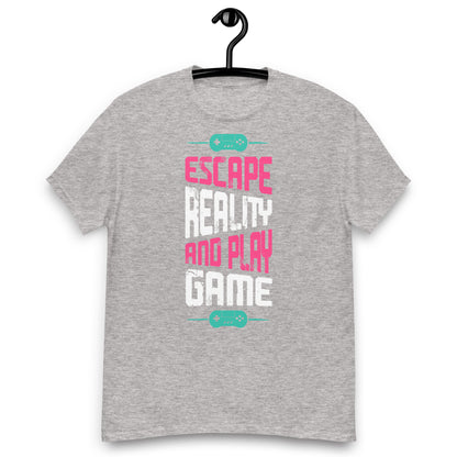 Remera Escape reality and play game