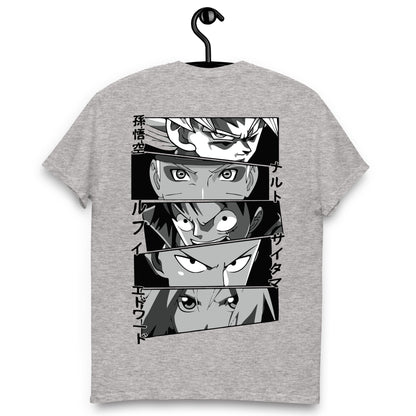 Remera Anime Crossover