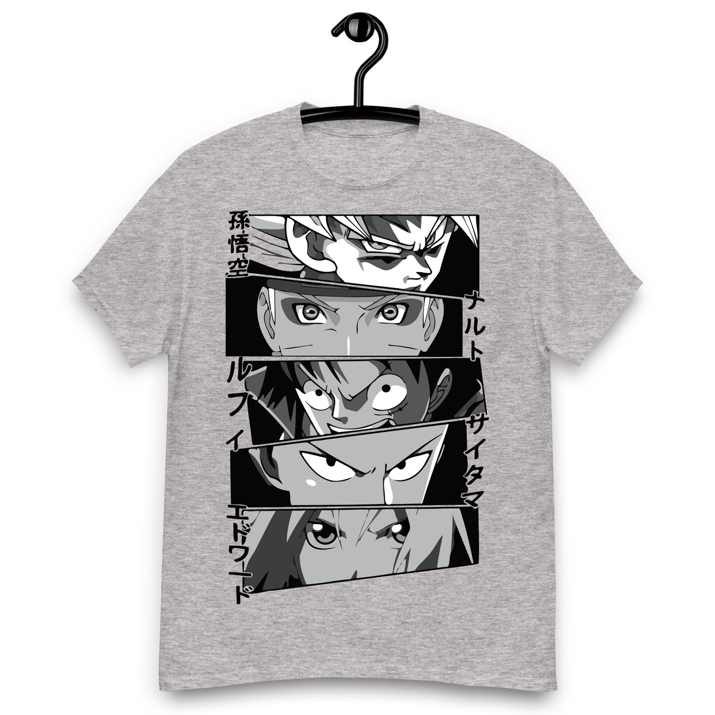 Remera Anime Crossover