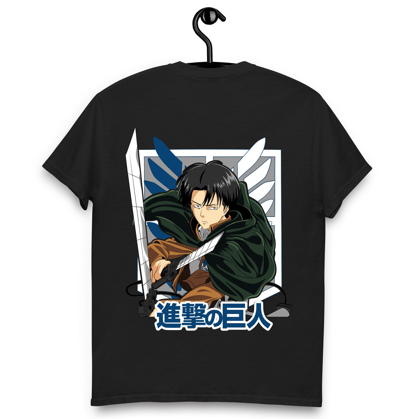 Remera Ataque a los titanes - Levi