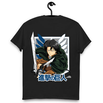 Remera Ataque a los titanes - Levi