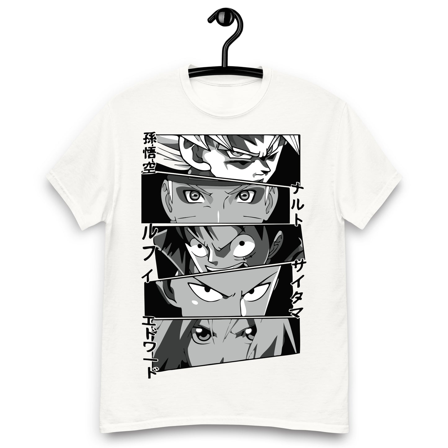 Remera Anime Crossover