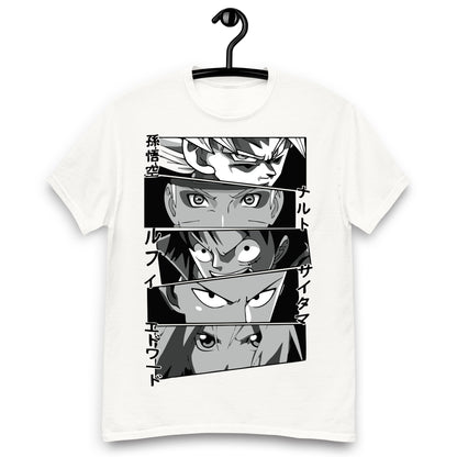 Remera Anime Crossover
