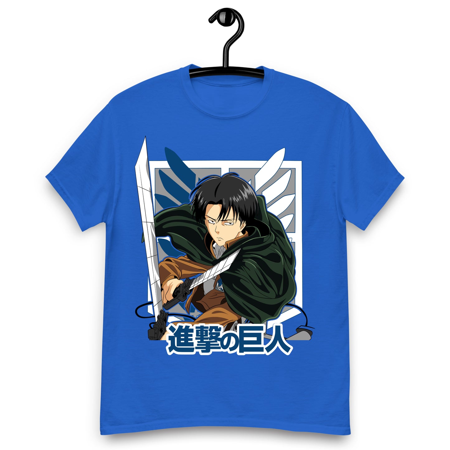 Remera Ataque a los titanes - Levi