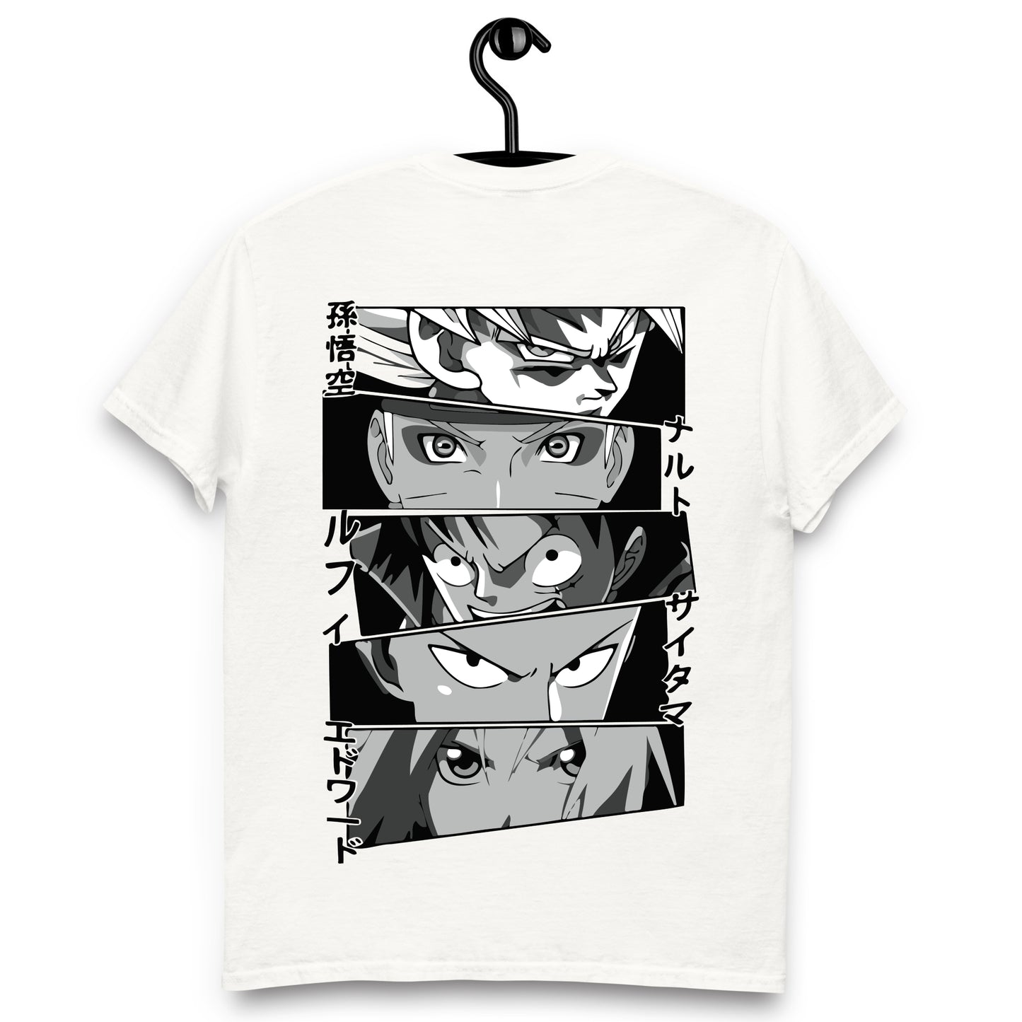 Remera Anime Crossover