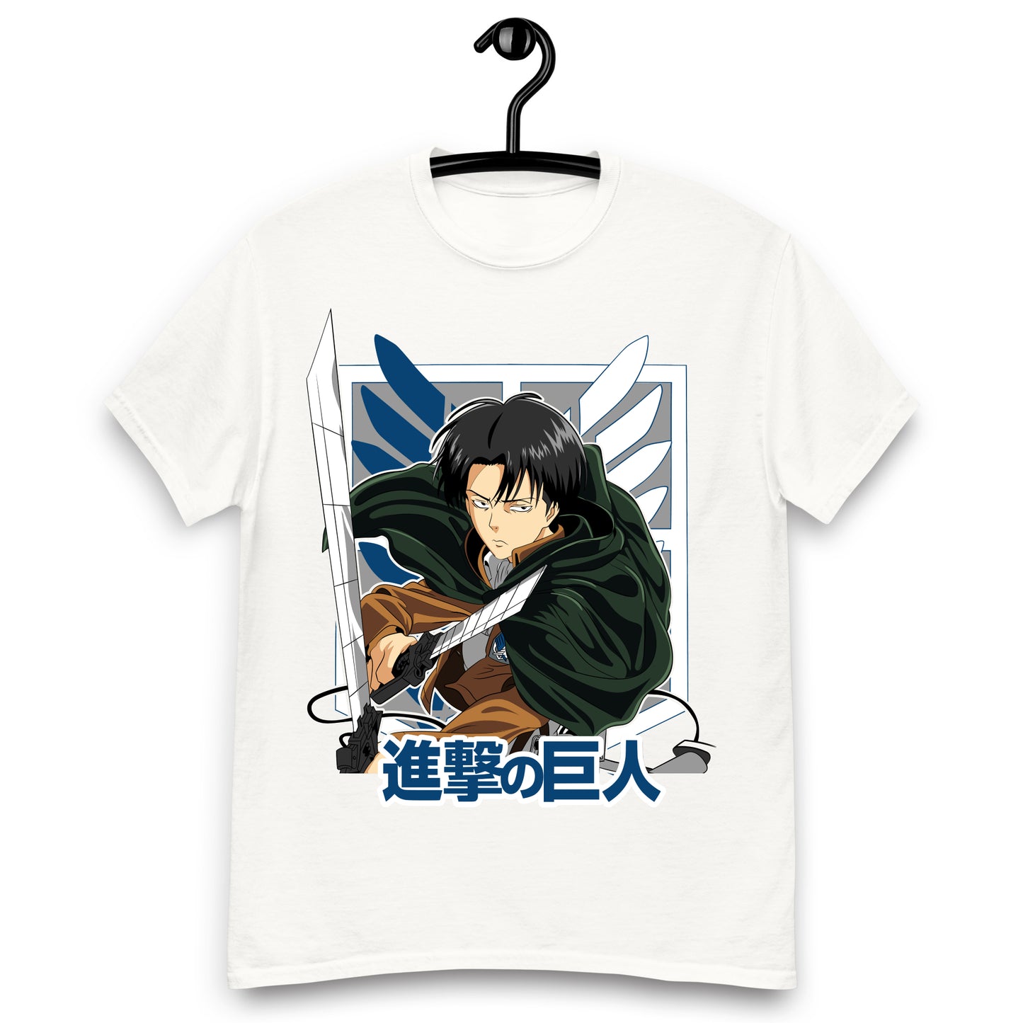 Remera Ataque a los titanes - Levi