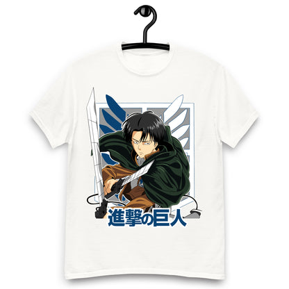 Remera Ataque a los titanes - Levi
