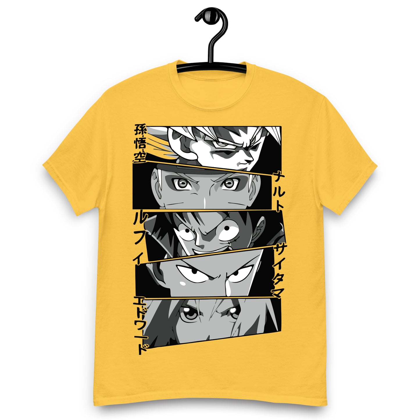 Remera Anime Crossover