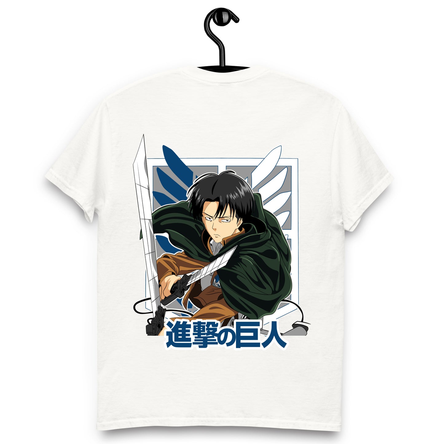 Remera Ataque a los titanes - Levi
