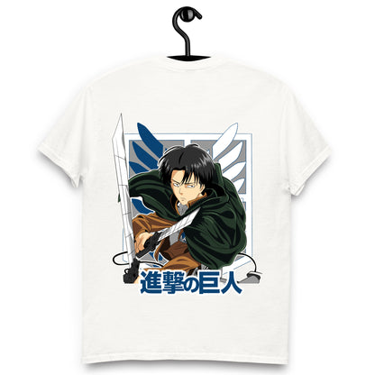 Remera Ataque a los titanes - Levi