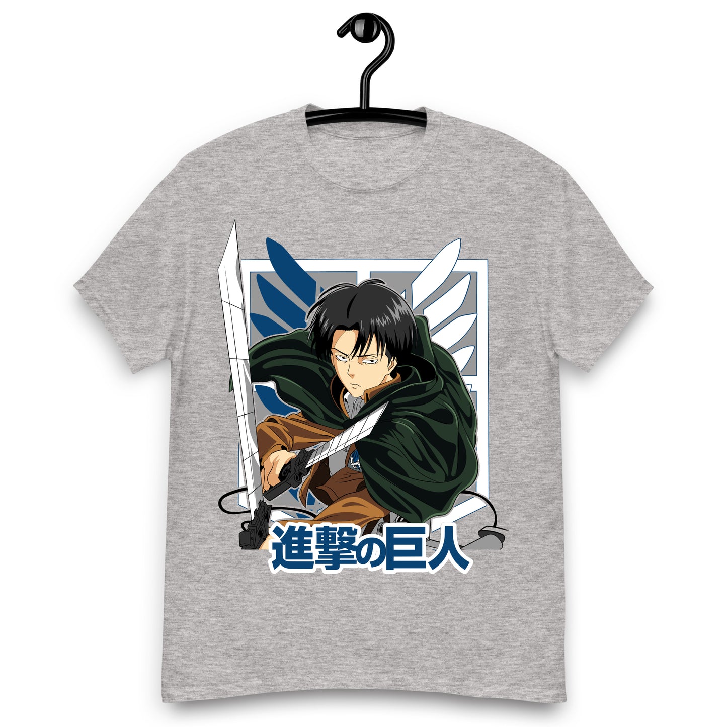 Remera Ataque a los titanes - Levi