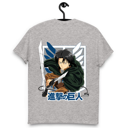 Remera Ataque a los titanes - Levi