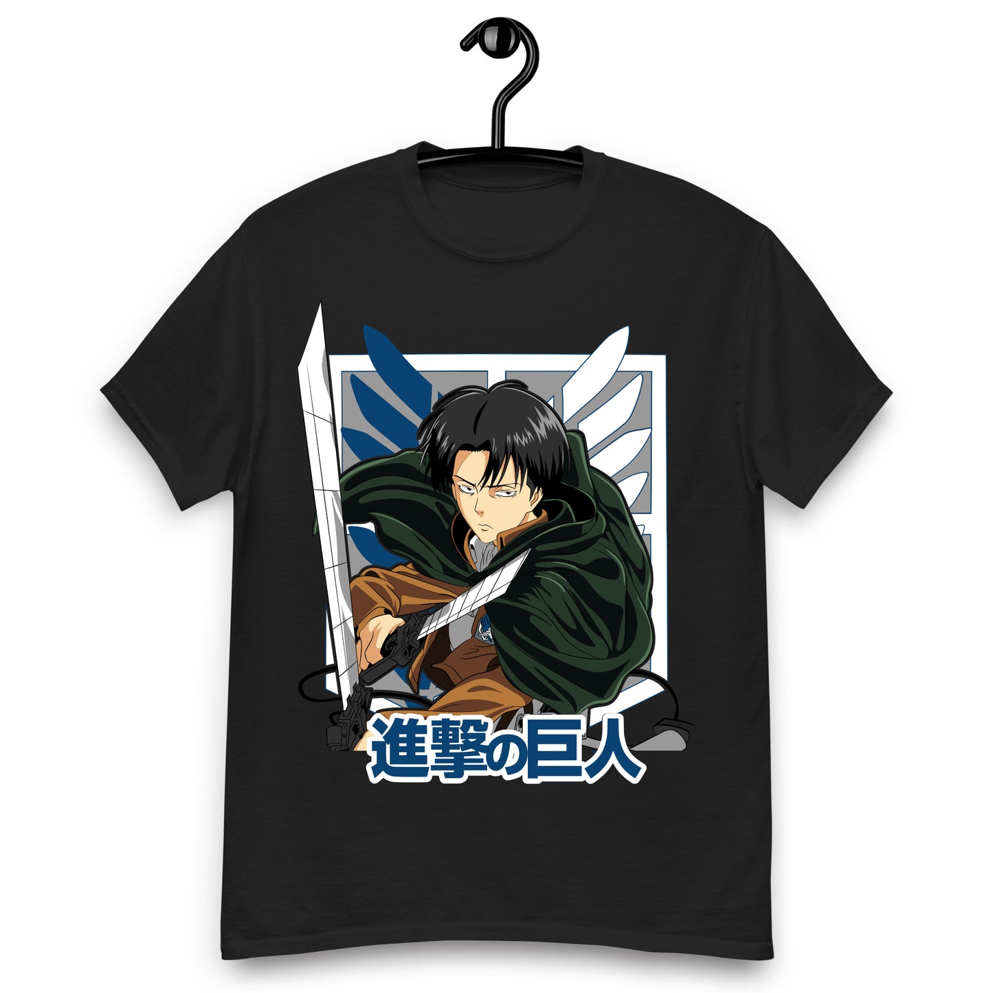 Remera Ataque a los titanes - Levi